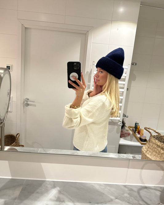 Signature Beanie 01. NAVY BLUE